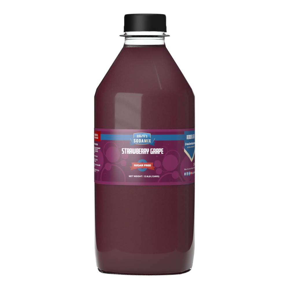 32oz Sodamix (Sugar Free) Strawberry Grape